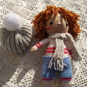 Horgolt baba - játék & sport - plüssállat & játékfigura - ember - Meska.hu