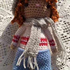 Horgolt baba - játék & sport - plüssállat & játékfigura - ember - Meska.hu