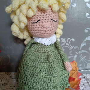 Horgolt angyalka - Meska.hu