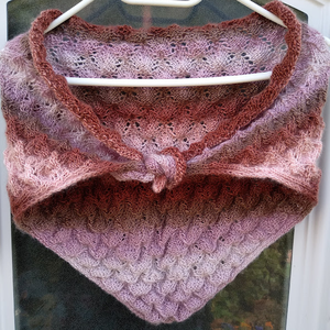  Kézzel kötött sálkendő, Ruha & Divat, Sál, Sapka, Kendő, Sál, Kötés, MESKA