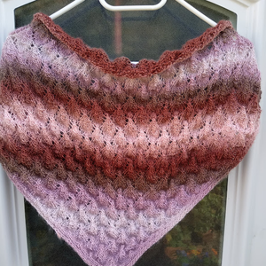  Kézzel kötött sálkendő - ruha & divat - sál, sapka, kendő - sál - Meska.hu