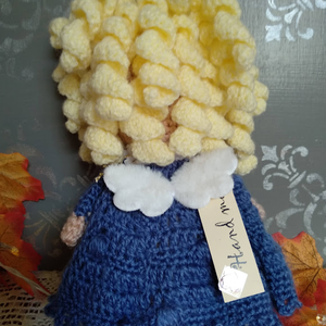 Horgolt angyalka - játék & sport - plüssállat & játékfigura - más figura - Meska.hu