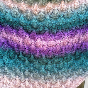 Kézzel kötött sálkendő - ruha & divat - sál, sapka, kendő - sál - Meska.hu