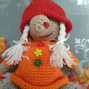 Manó lány - játék & sport - plüssállat & játékfigura - manó - Meska.hu