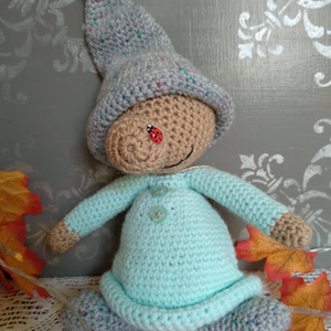 Manó fiú, Játék & Sport, Plüssállat & Játékfigura, Manó, Horgolás, MESKA