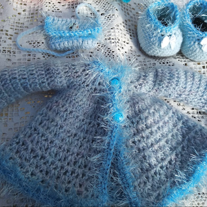 Öltöztethető horgolt baba - játék & sport - plüssállat & játékfigura - ember - Meska.hu