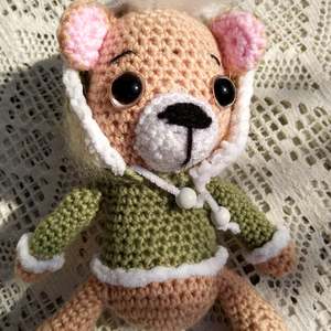 Cuki horgolt maci, Játék & Sport, Plüssállat & Játékfigura, Maci, Horgolás, MESKA