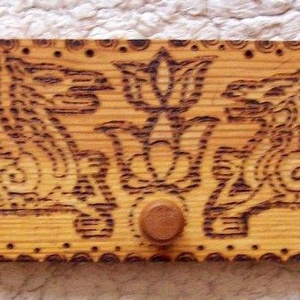 Fali aksztó, Otthon & Lakás, Fogas, Bútor, Famegmunkálás, Fotó, grafika, rajz, illusztráció, Meska