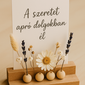 Fa képtartó  természetes stílusban, Otthon & Életmód, Dekoráció, Kép & Falikép, Képkeret, Famegmunkálás, MESKA