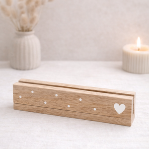 Szívből Jövő Üzenet � Fa Fotó- és Képeslaptartó, Otthon & Életmód, Dekoráció, Kép & Falikép, Képkeret, Mindenmás, MESKA