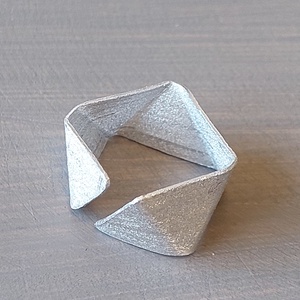 Geometrikus gyűrű  - ékszer - gyűrű - kerek gyűrű - Meska.hu
