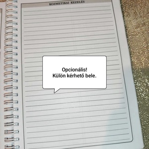 ÚJ! Kozmetikus - Vendégkarton  - otthon & életmód - papír, írószer - jegyzetfüzet & napló - Meska.hu