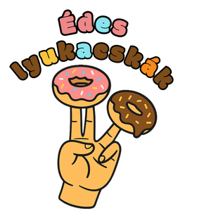 Fánkok, Ruha & Divat, Férfi ruha, Póló, Fotó, grafika, rajz, illusztráció, MESKA