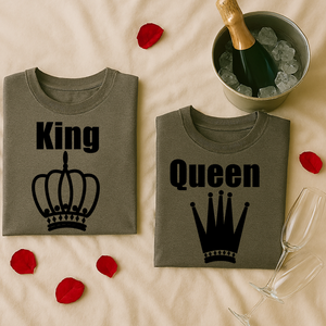 Valentin-napi páros póló - Meska.hu