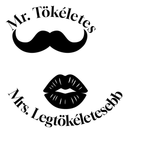 Valentin-napi páros póló - ruha & divat - páros szett - női-férfi páros szett - Meska.hu