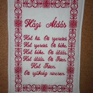 Házi Áldás - Meska.hu