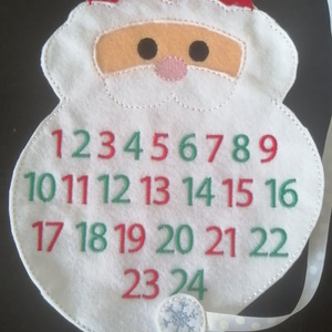 Adventi naptár, Karácsony, Adventi díszek, Adventi naptár, Varrás, MESKA