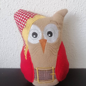 Karácsonyi bagoly, Játék & Sport, Plüssállat & Játékfigura, Bagoly, Varrás, MESKA