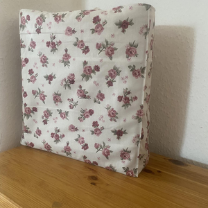 Bevásárló táska apró virágos - táska & tok - bevásárlás & shopper táska - shopper, textiltáska, szatyor - Meska.hu