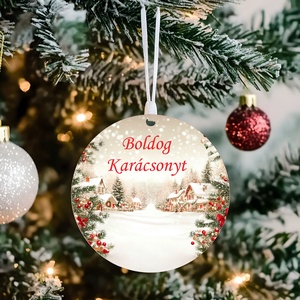 Személyre szabható Családi iránytábla karácsonyfadísz - karácsony - karácsonyi lakásdekoráció - karácsonyfadíszek - Meska.hu
