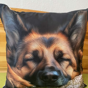 Németjuhász párna - Meska.hu