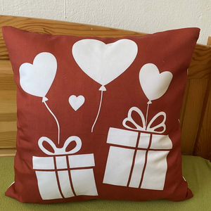 Szíves párna - Meska.hu