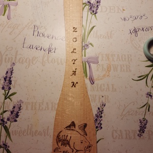 Pirogravírozott fakanál - otthon & életmód - dekoráció - kép & falikép - fából készült kép - Meska.hu