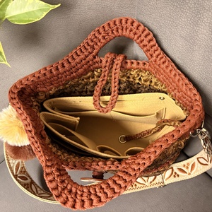 horgolt válltáska - táska & tok - kézitáska & válltáska - vállon átvethető táska - Meska.hu