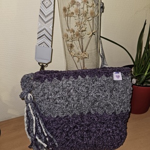 horgolt válltáska, Táska & Tok, Kézitáska & válltáska, Belső rendező, Horgolás, MESKA