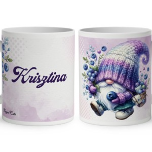 Névvel kérhető - Kalandor Áfonyás manó mintás bögre, Otthon & Életmód, Konyhafelszerelés, tálalás, Tálalás, Bögre & Csésze, , MESKA