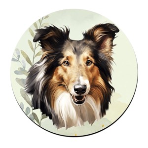 Skót juhászkutya portré mintás bögre alátét, , , MESKA