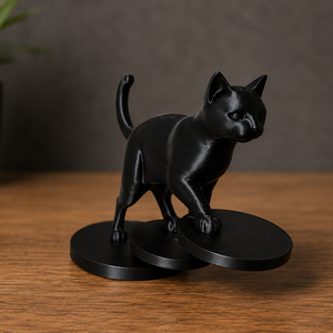 Black Cat � modern asztali dekoráció - otthon & életmód - dekoráció - asztal és polc dekoráció - asztaldísz - Meska.hu