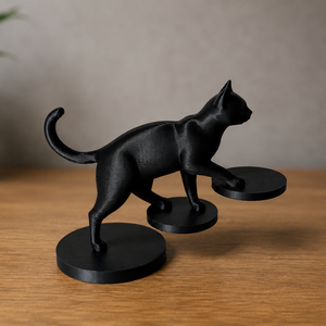 Black Cat � modern asztali dekoráció - Meska.hu
