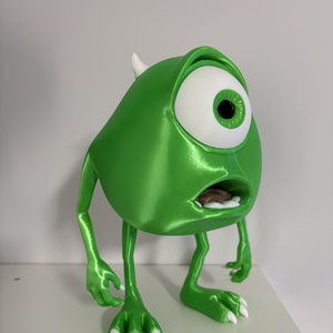 Mike wazowski - figura - otthon & életmód - dekoráció - asztal és polc dekoráció - asztaldísz - Meska.hu