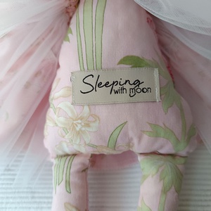 ELEFÁNTBABA -  EPER MINTÁS - játék & sport - baba & babaház - öltöztethető baba - Meska.hu