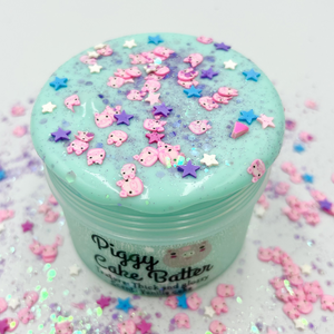 Piggy Cake Batter - thick and glossy - Illatos slime - vanilia torta slime - ASMR - (ragacsgyurma, ragacs, nyálka) - játék & sport - készségfejlesztő és logikai játék - szín és formaválogató játékok - Meska.hu