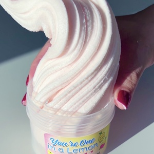 Youre One in a Lemon - icee slime - jeges-kásás slime - Illatos Slime - ASMR (ragacsgyurma, ragacs, nyálka) - játék & sport - készségfejlesztő és logikai játék - szín és formaválogató játékok - Meska.hu