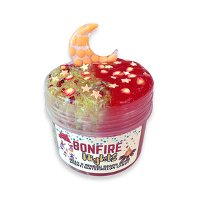 BONFIRE NIGHTS - DIY SLIME - jelly slime x bingsu slime- Illatos Slime - ASMR (ragacsgyurma, ragacs, nyálka), Játék & Sport, Készségfejlesztő és Logikai játék, Szín és formaválogató játékok, Gyurma, Mindenmás, MESKA