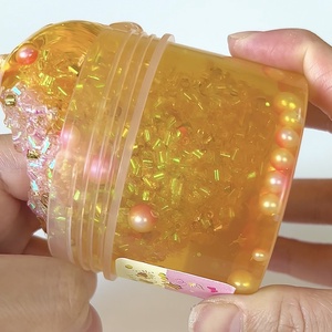 BEE MINE - DIY bingsu slime - illatos slime - ASMR (ragacsgyurma, ragacs, nyálka) - játék & sport - készségfejlesztő és logikai játék - szín és formaválogató játékok - Meska.hu