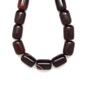 Achát 13-14x18-20mm, Kellékek & szerszámok, Ásvány alapanyag, Ásványfüzér, , MESKA