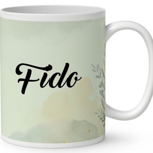 Névvel kérhető - Fehér puli portré mintás bögre - otthon & életmód - konyhafelszerelés, tálalás - tálalás - bögre & csésze - Meska.hu