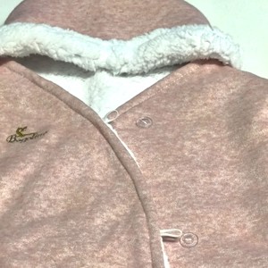 Őszi-Téli csillag - Kötött rózsaszín - serpa 68-74 - baba - mama - babaruházat - tipegőhálózsák - Meska.hu