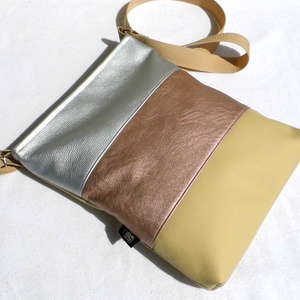 Háromszínű női táska  - táska & tok - variálható táska - Meska.hu