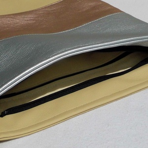 Háromszínű női táska  - táska & tok - variálható táska - Meska.hu