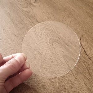 Plexi/Akril/PMMA víztiszta 2mm vastag kör, korong több méretben - Meska.hu