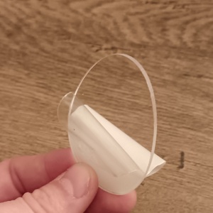 Plexi/Akril/PMMA víztiszta 2mm vastag tojás forma több méretben - kellékek & szerszámok - díszíthető tárgyak - akril - Meska.hu
