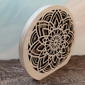 TF002 - Mandala mintás asztali dekorlámpa - otthon & életmód - lámpa - asztali lámpa - Meska.hu