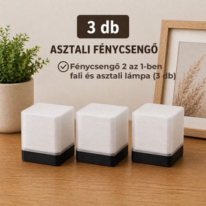 Fénycsengő 2 az 1-ben � fali és asztali lámpa, 3 db-os csomag, Otthon & Életmód, Lámpa, Asztali lámpa, , MESKA