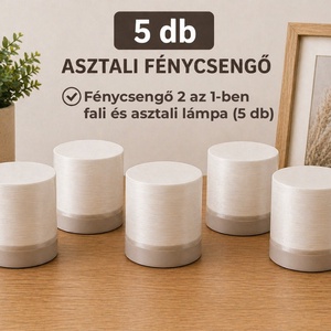 Fénycsengő 2 az 1-ben � fali és asztali lámpa, 5 db-os csomag, Otthon & Életmód, Lámpa, Asztali lámpa, , MESKA