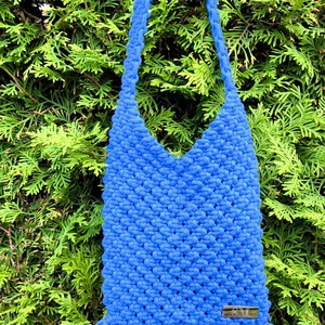 Makramé válltáska  - Meska.hu